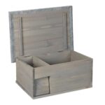 Casuta pentru arici - Cu usa, podea, intrare labirint si acoperis impermeabil, 21 x 46 x 34 cm, Gri - imagine 5