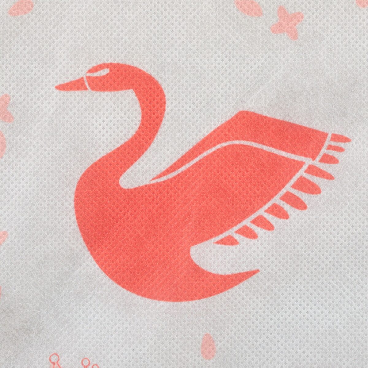 Raft pentru copii cu 3 cutii textile pentru jucarii, Roz, 89 x 27,5 x 30 cm - imagine 5