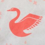 Raft pentru copii cu 3 cutii textile pentru jucarii, Roz, 89 x 27,5 x 30 cm - imagine 5