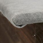 Iglu pentru arici din lemn – Cu usa, podea, acoperis impermeabil si protectie anti-rozatoare, 2 camere, 20 x 45,5 x 33 cm - imagine 8