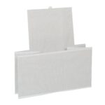 Raft pentru jucarii cu 9 cutii textile – alb, MDF, 92x30x60 cm - imagine 7