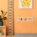 Set 3 rafturi de carti pentru camera copiilor, in forma de nor – Alb, din lemn si MDF - imagine 3