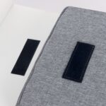 Mobilier pentru copii 3 in 1 - Bancuta pentru copii cu rafturi si cutii de depozitare – alb-gri - imagine 5