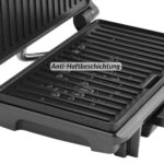 Grill electric de bucătărie monzana® 1500 W – Plăci antiaderente, Tavă detașabilă,cool touch - imagine 6