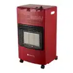Incalzitor gaz 4.2 kW, Pliabil – 3 trepte, cu roti, exterior si interior, siguranta si placi ceramice, Rosu, Juskys - imagine 7