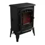Semineu electric decorativ 2000W, negru, 2 trepte de incalzire, IP20, 57 x 39 x 24 cm, Juskys - imagine 7