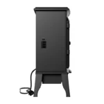 Semineu electric decorativ 2000W, negru, 2 trepte de incalzire, IP20, 57 x 39 x 24 cm, Juskys - imagine 6