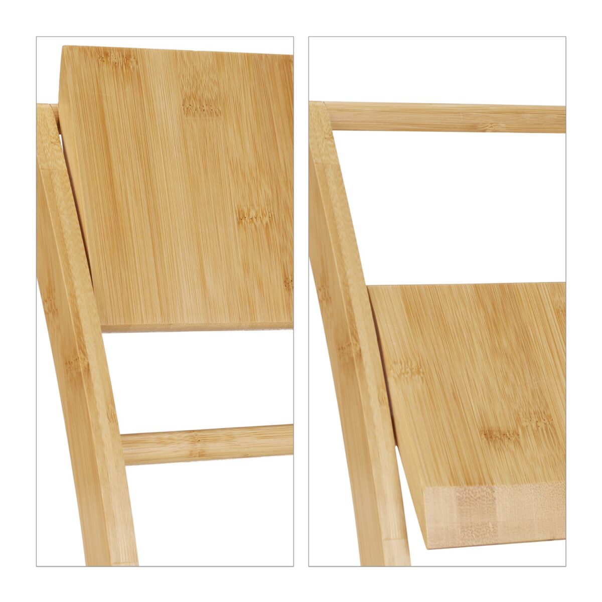 Suport hârtie igienică din bambus cu perie WC – design natural și elegant - imagine 6
