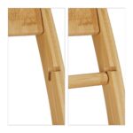 Suport hârtie igienică din bambus cu perie WC – design natural și elegant - imagine 5