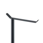Suport hârtie igienică din metal NEGRU– modern, Relaxdays - imagine 6