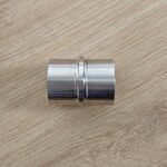 Conector de balustrade din otel inoxidabil, fiting de țeavă, dop de balustradă, V2A - imagine 2