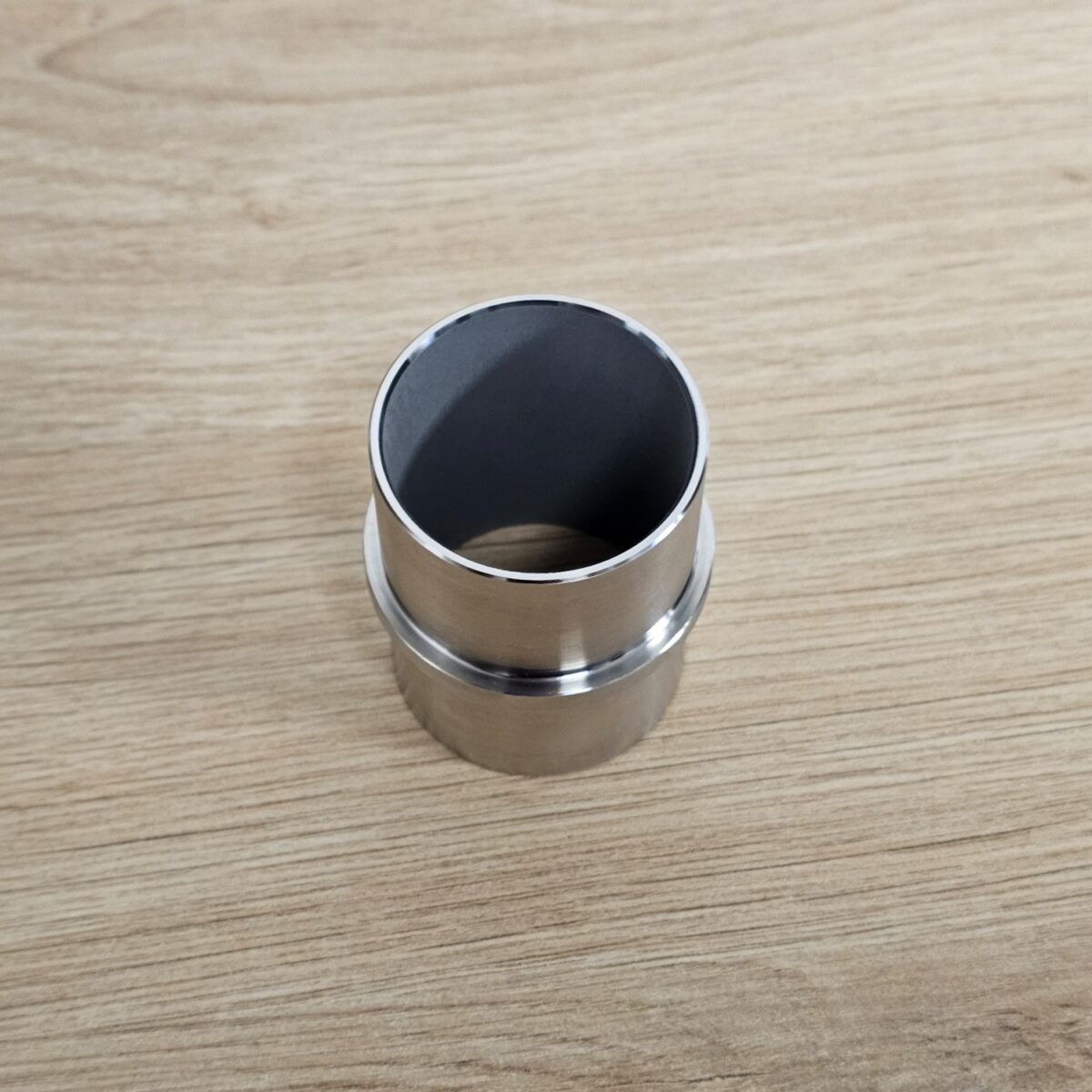 Conector de balustrade din otel inoxidabil, fiting de țeavă, dop de balustradă, V2A - imagine 3