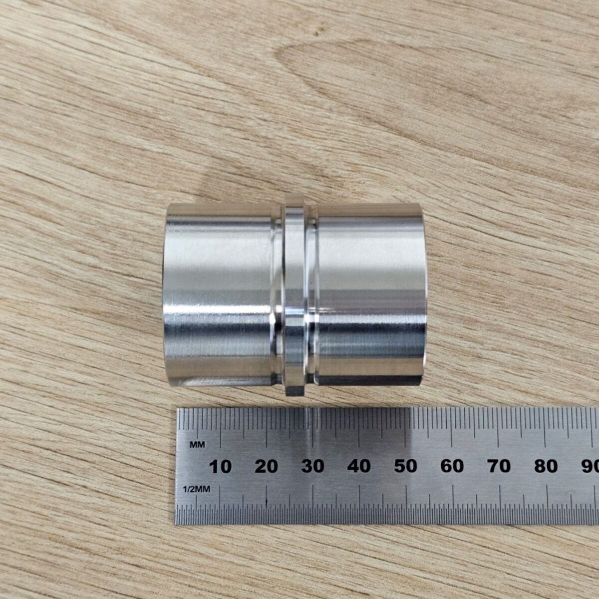 Conector de balustrade din otel inoxidabil, fiting de țeavă, dop de balustradă, V2A - imagine 5
