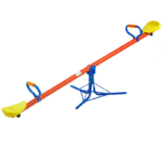 Balansoar de gradina pentru copii, rotativ 360°, multicolor, otel